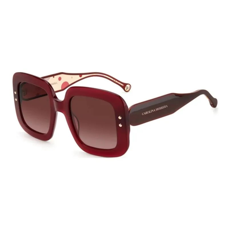 Carolina Herrera Square Frame Full Rim Sunglasses