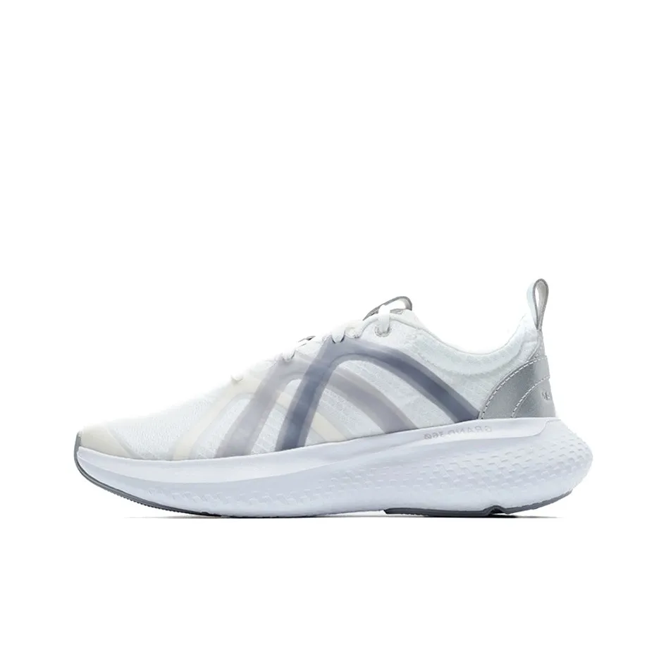 COLE HAAN Cushioning Anti Slip Wear Resistant Breathability Low Top Running Shoes Women's White