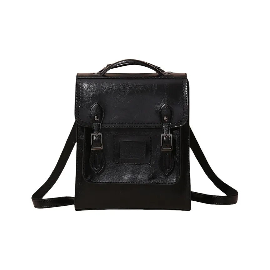 TTaG．baG Waxed Cow Leather Backpack Women's