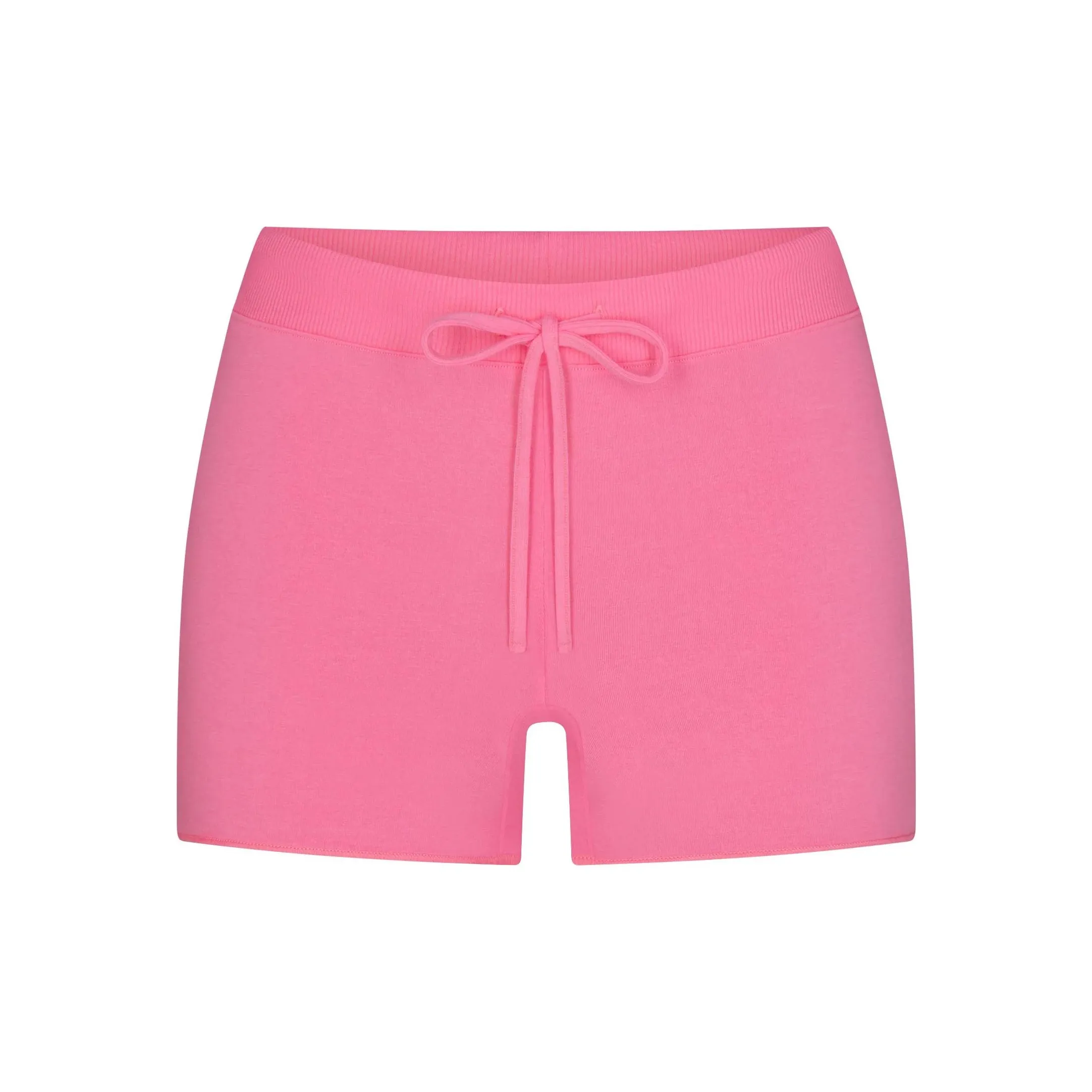 SKIMS COTTON JERSEY SHORT Boxer Shorts Women's Name SUGAR PINK/Candy Pink