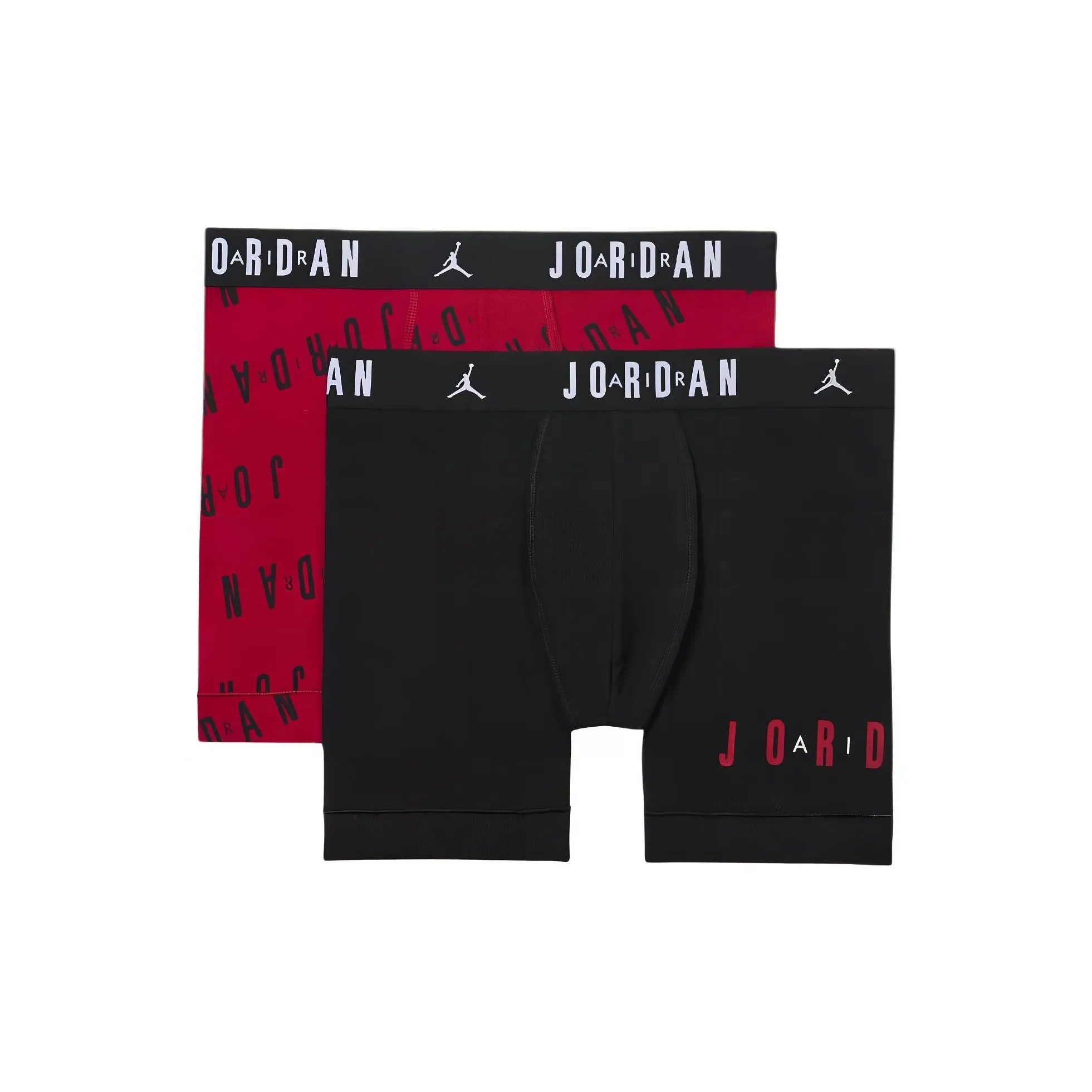 JORDAN Dri FIT Cotton Essentials Men's Flight Boxer Briefs 2 Pack