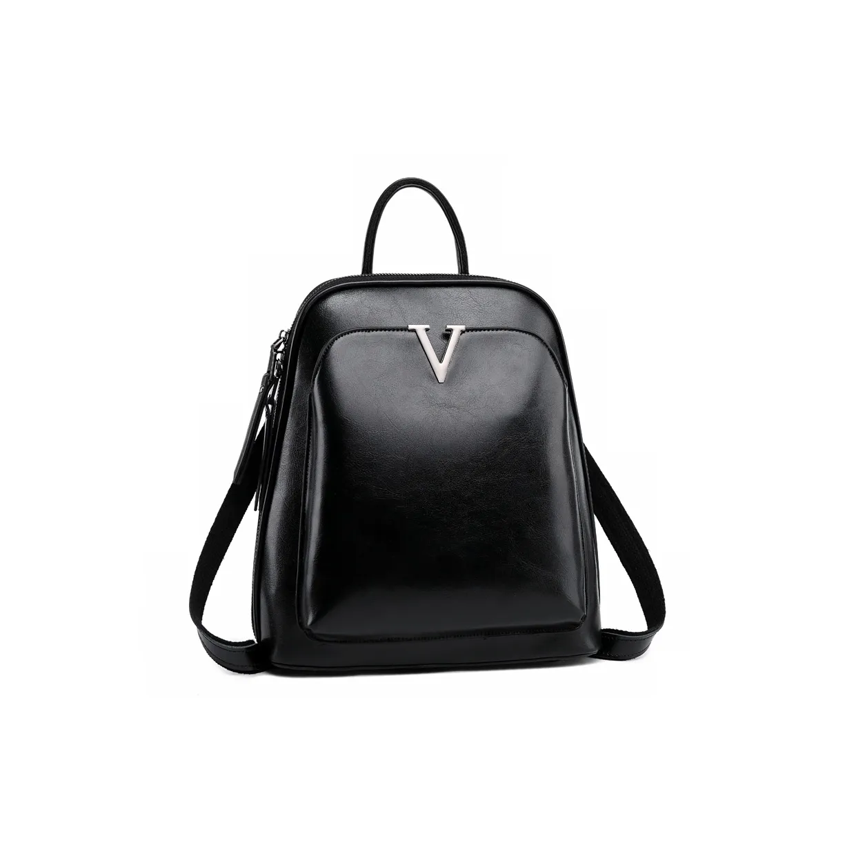 TTaG．baG Коровья кожа Одно плечо Портативный Рюкзак Женские Черный Кофейный Зеленый Земляной Желтый