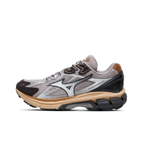 Mizuno Halo Mix Беговые кроссовки Низкие Топ Бин Паст Серый Унисекс