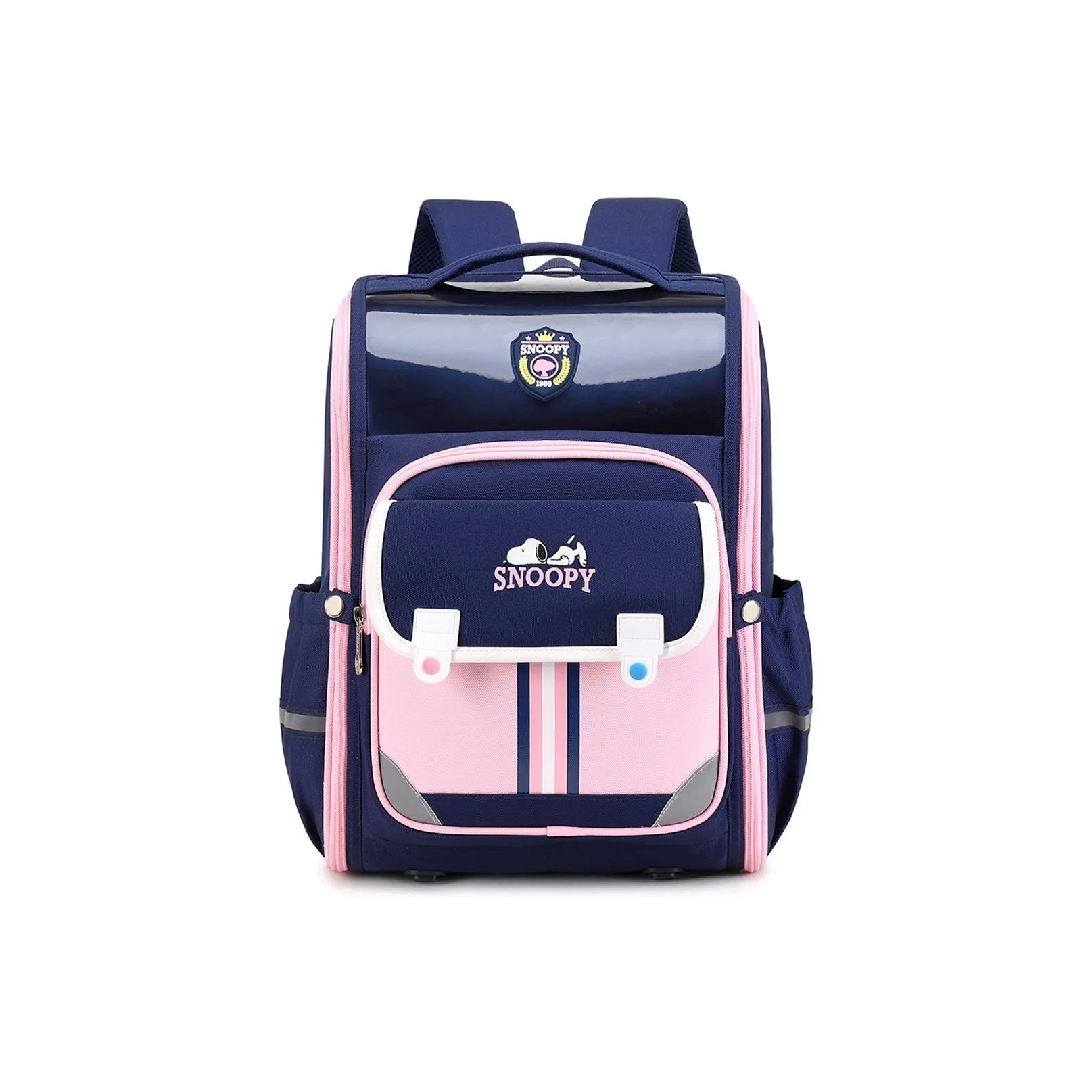 SNOOPY Полиэстер и Ткань Рюкзак для школьников Elementary School Student Backpack Детский Розовый Синий Красный