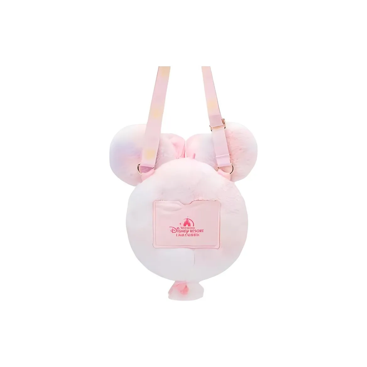 Disney Polyester Shoulder Bag, Crossbody Bag Unisex Pink