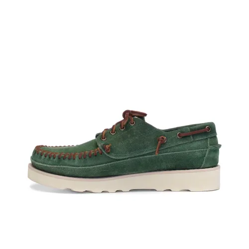 Sebago Топсайдеры Оливково-зеленый Мужские