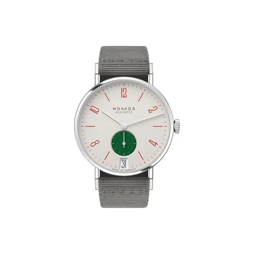 NOMOS Ручной Механический Movement Унисекс Часы 37,5 мм Белый