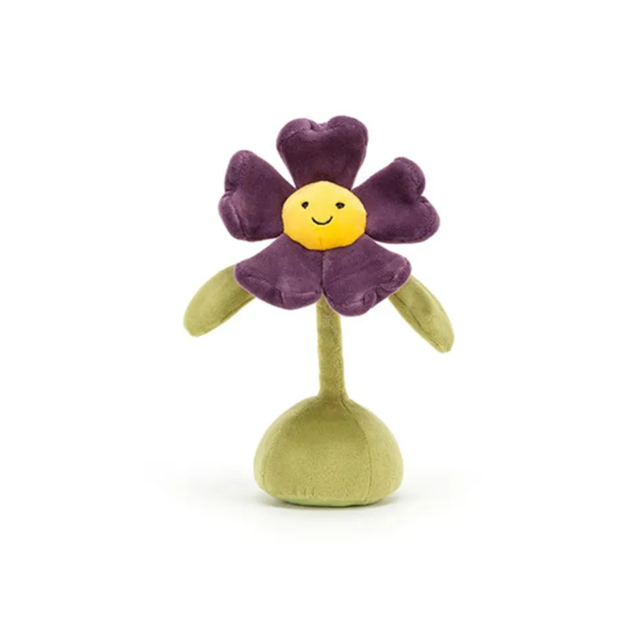 JELLYCAT Plant series Изящный Цветок бабочки Flowerlette PANSY Куклы Плюшевая кукла 21 см Высота