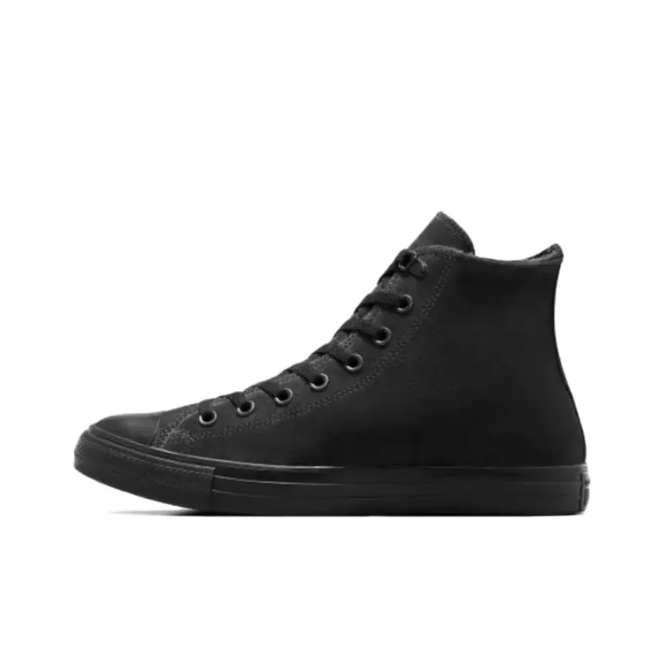 Converse Chuck Taylor All Star Износостойкие Дышащие Высокие Кеды Унисекс Черные