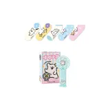 【쿨 Matching 콤보】강아지 단목 양말 + 강아지 바람 부채