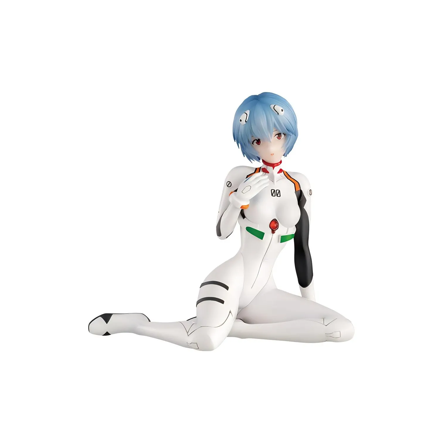 BANPRESTO Rei Ayanami Ichiban Kuji Evangelion Heroines Glasses Factory Neon Genesis Evangelion B Prize 18cm Bonus Gifts