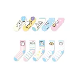 【더블 에너지 양말】강아지 에너지 롱 기장 양말 + 단목 양말 (총 10쌍)