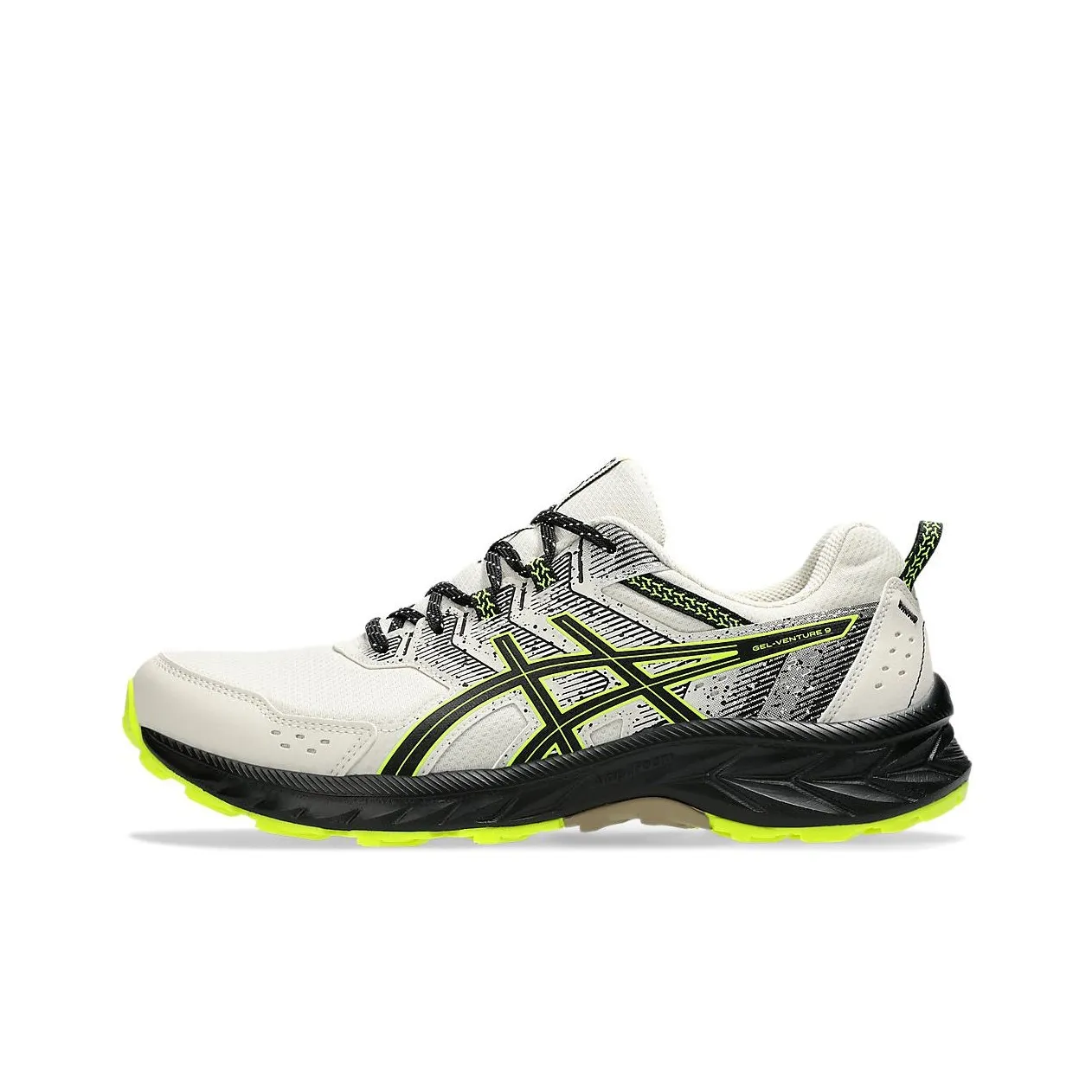 Asics Gel Venture 9 Oatmeal Safety Yellow