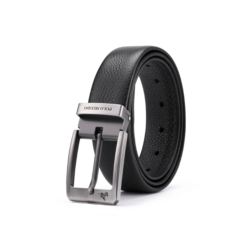 POLOMEISDO Коровья кожа Husband Лицевая коровья кожа Ремень Мужской Ширина 3,5CM