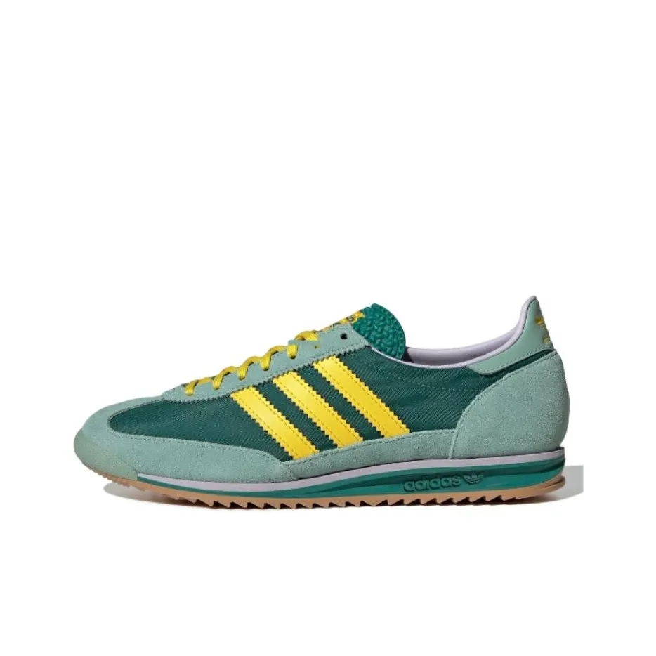 Adidas Originals SL Нижняя юбка Резистентная Устойчивая к истиранию Легкий Низкий Топ Casual Унисекс Зеленый