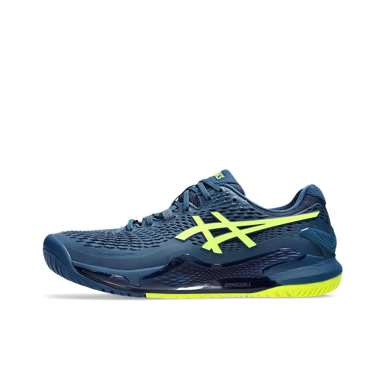 Asics Gel Resolution 9 'Mako Blue Safety Yellow'