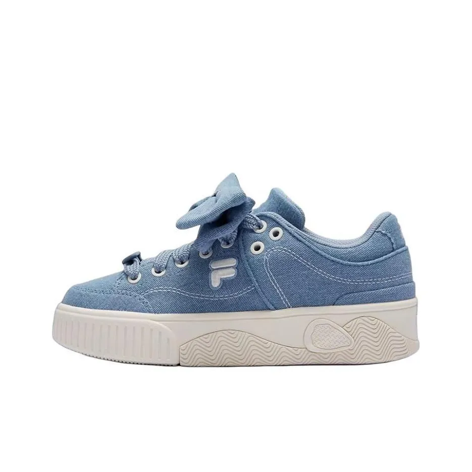FILA FUSION STACK Low Top Casual Shoes Women's Gray Blue