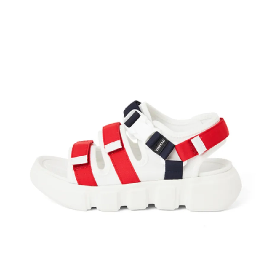 TOREAD Пляжные сандалии Женские Белые Красные Синие