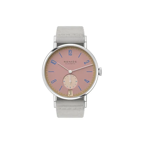 NOMOS Ручной Механический Movement Унисекс Часы 37,5 мм Розовые
