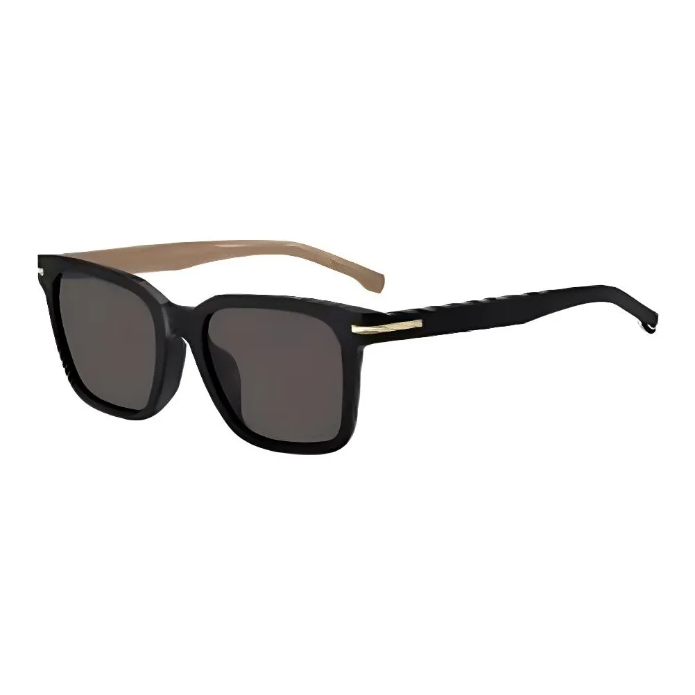 HUGO BOSS   Square Sunglasses Men's Black