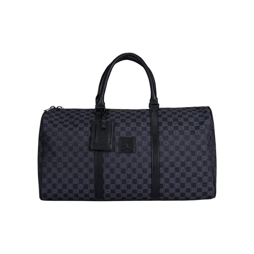 Jordan Polyester Travel Bags Gym Bags Large Size Unisex Jet Black