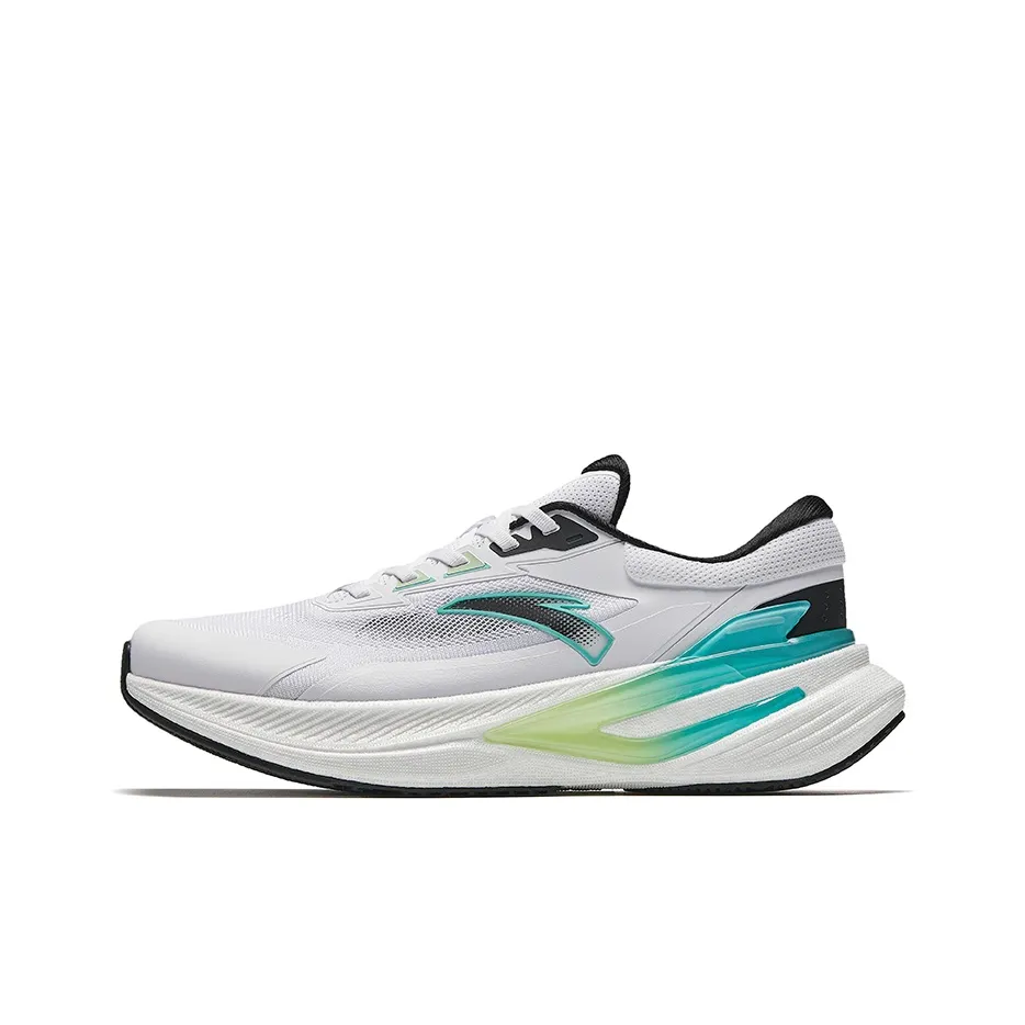 Anta Breathable Lightweight Casual Running Shoes Men's Pure White
