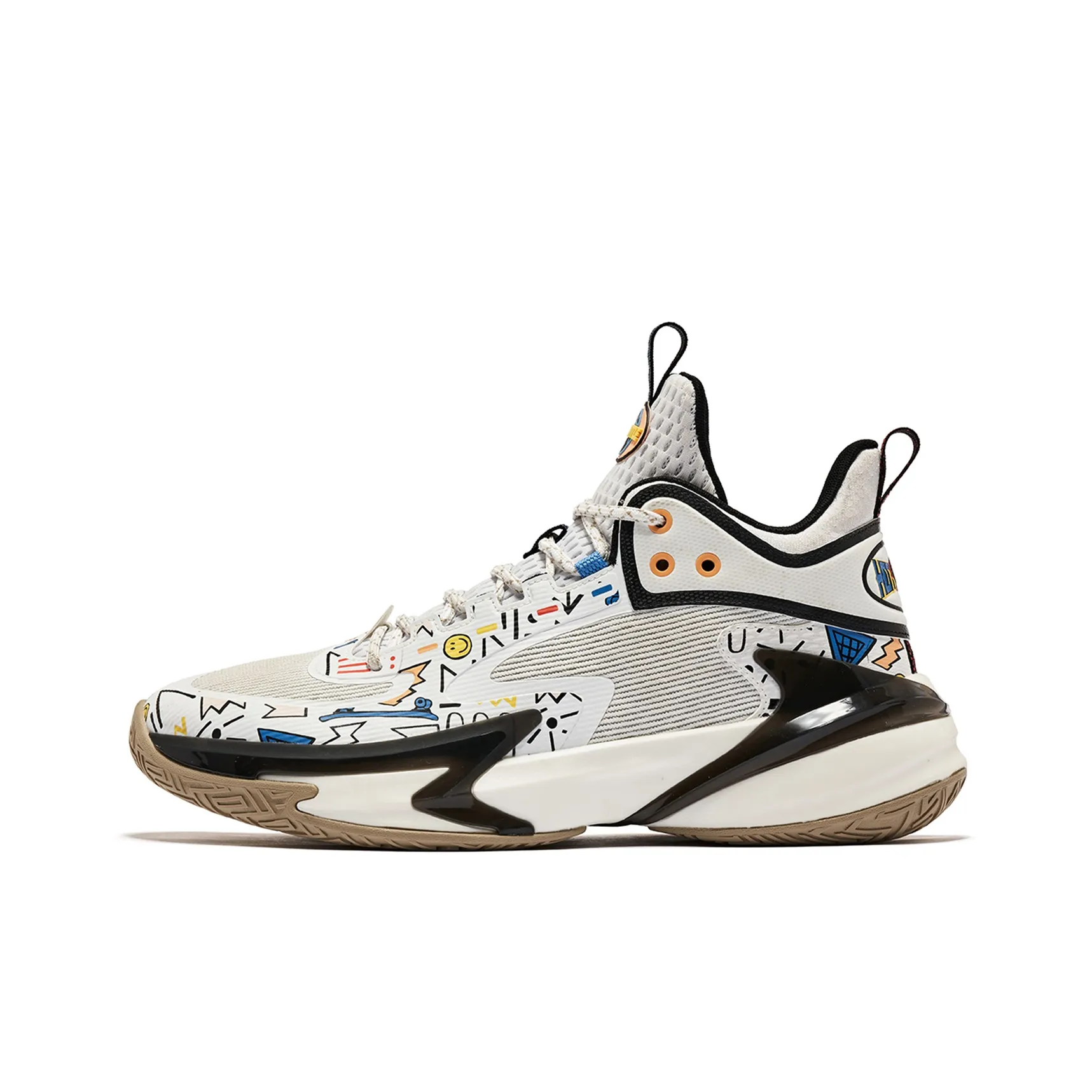 QIAODAN Sharp Edge 6,0 Баскетбольные кроссовки Низкий Топ Мужской