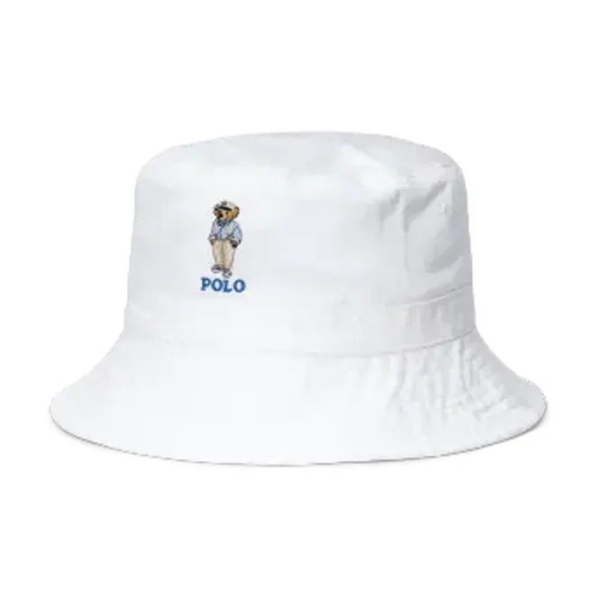 Ralph Lauren Polo Bear Cotton Bucket Hat