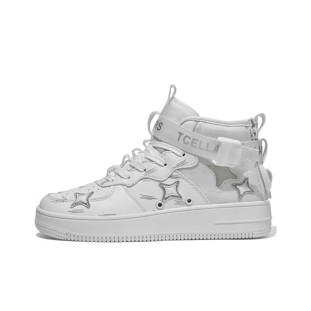 TCELLARS Mid top Skateboard Shoes Unisex Box Limited Edition