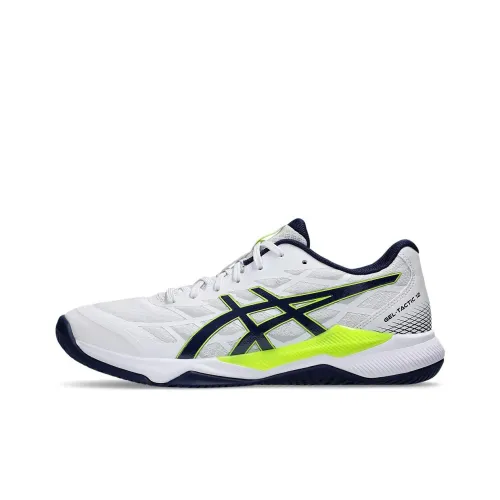Asics Гель Tactic 12 Кроссовки для тренировок Низкие Белые/синие Мужские