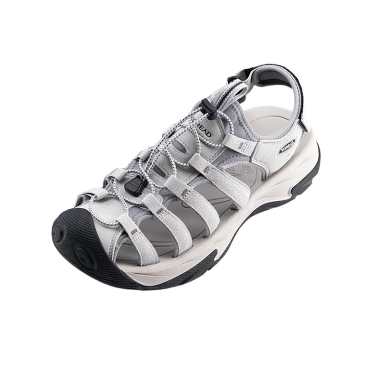 TOREAD Slip Resistant, Abrasion Resistant, Quick Dry, Lightweight River Trekking Shoes Men's Gray Black