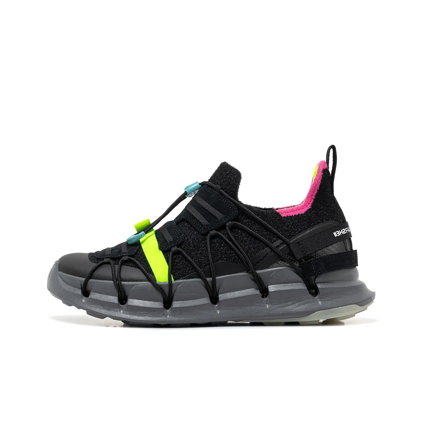 CARBONSTAR SHELL Armor Series Wear Resistant Low Top 'Sewing Sole Stitched Sole' Sprint Running Shoes Unisex Black