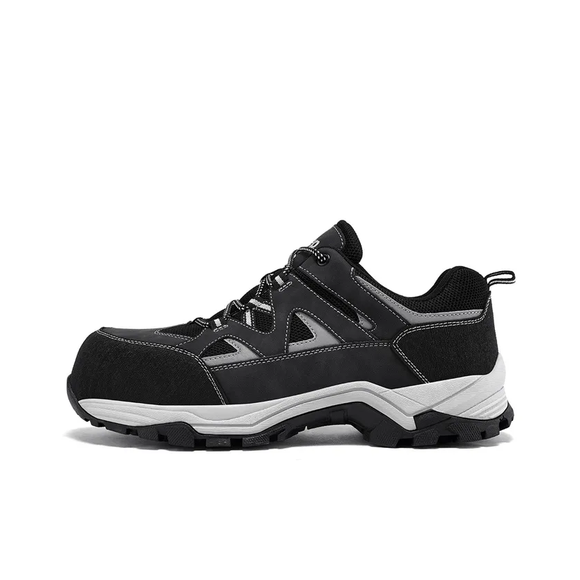 Jeep Низкий Топ Безопасность Обувь Уличная обувь Мужская Черная