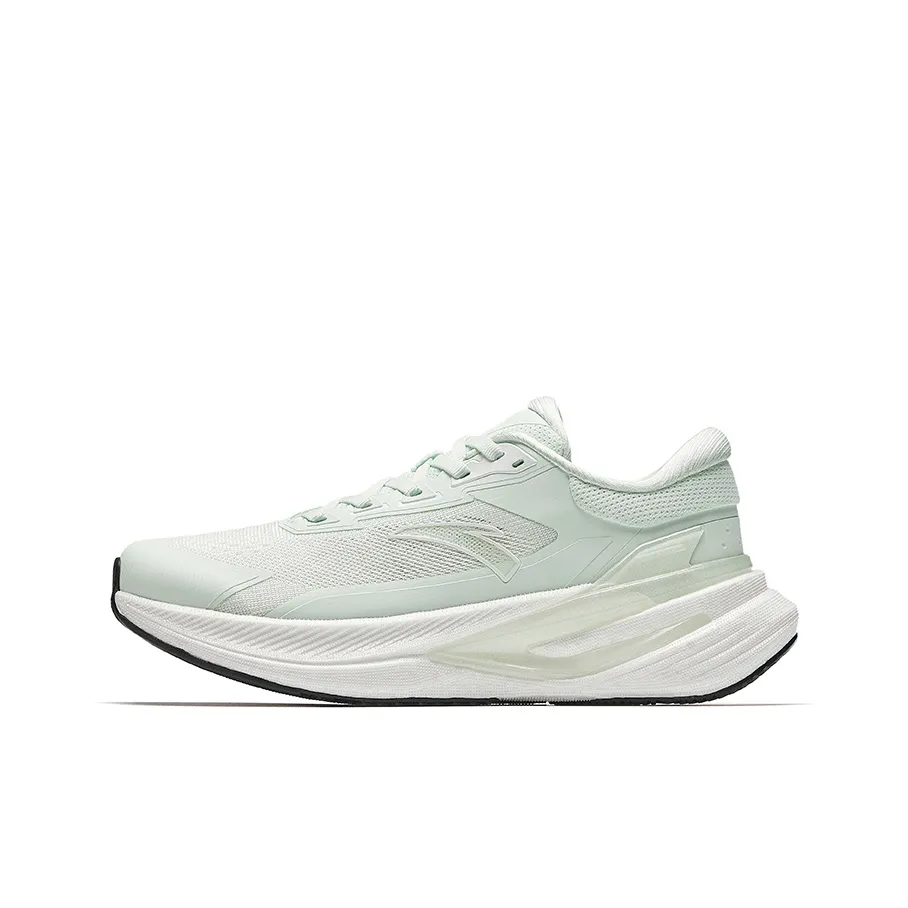 Anta Running Collection Durable Breathable Supportive Lightweight Low Top Running Shoes Women's Light Dawn Green