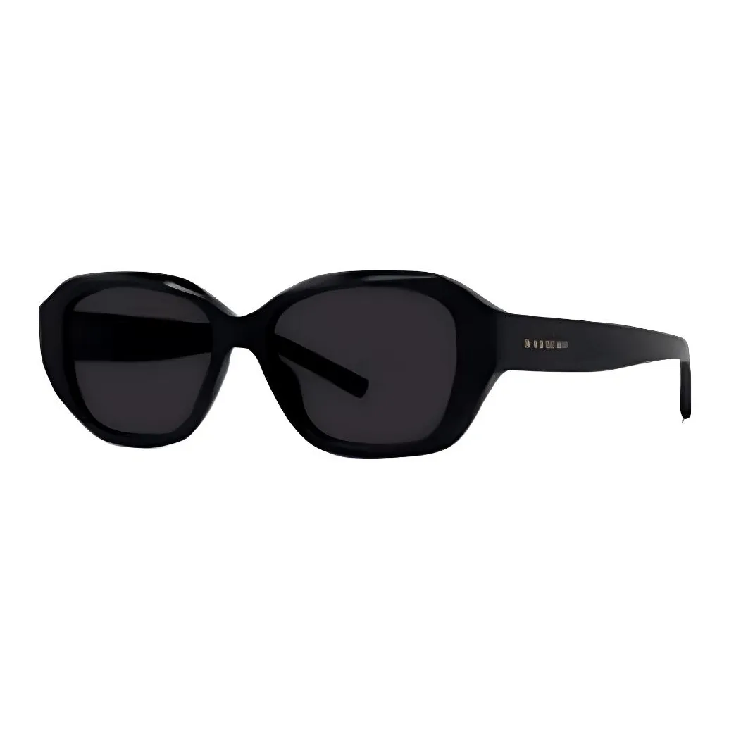 Givenchy Irregular Shape Sunglasses Women's Black