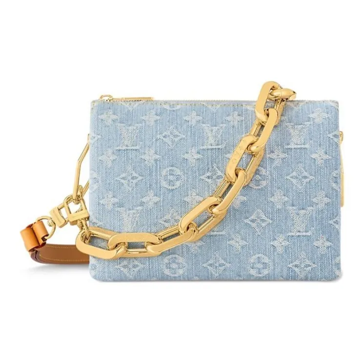 LOUIS VUITTON Coussin Bb Sky Blue Denim