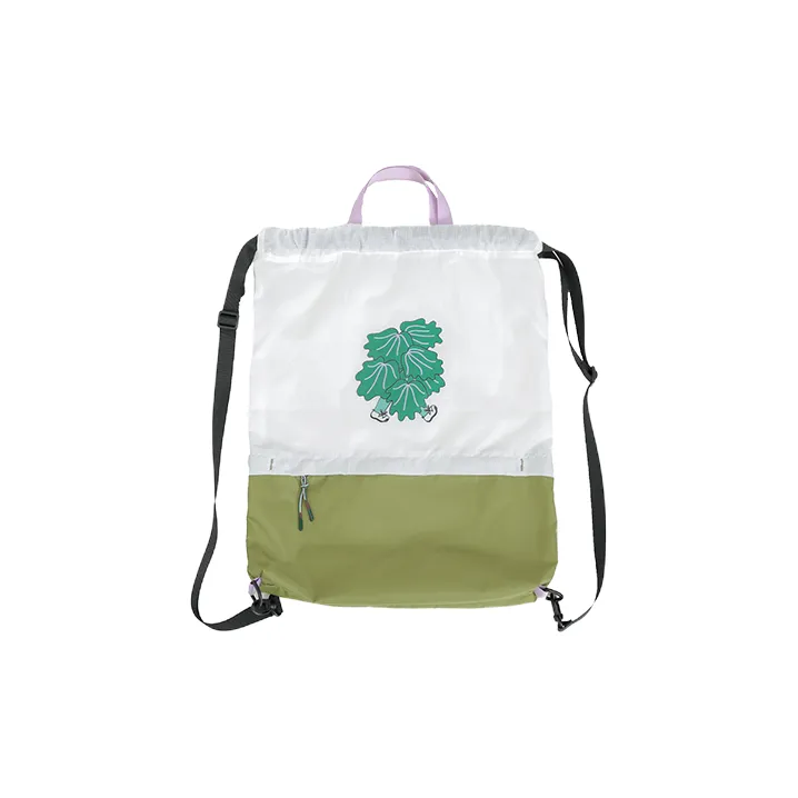 Cloud Factory Полиамид Рюкзак Большой Унисекс Белый Зеленый