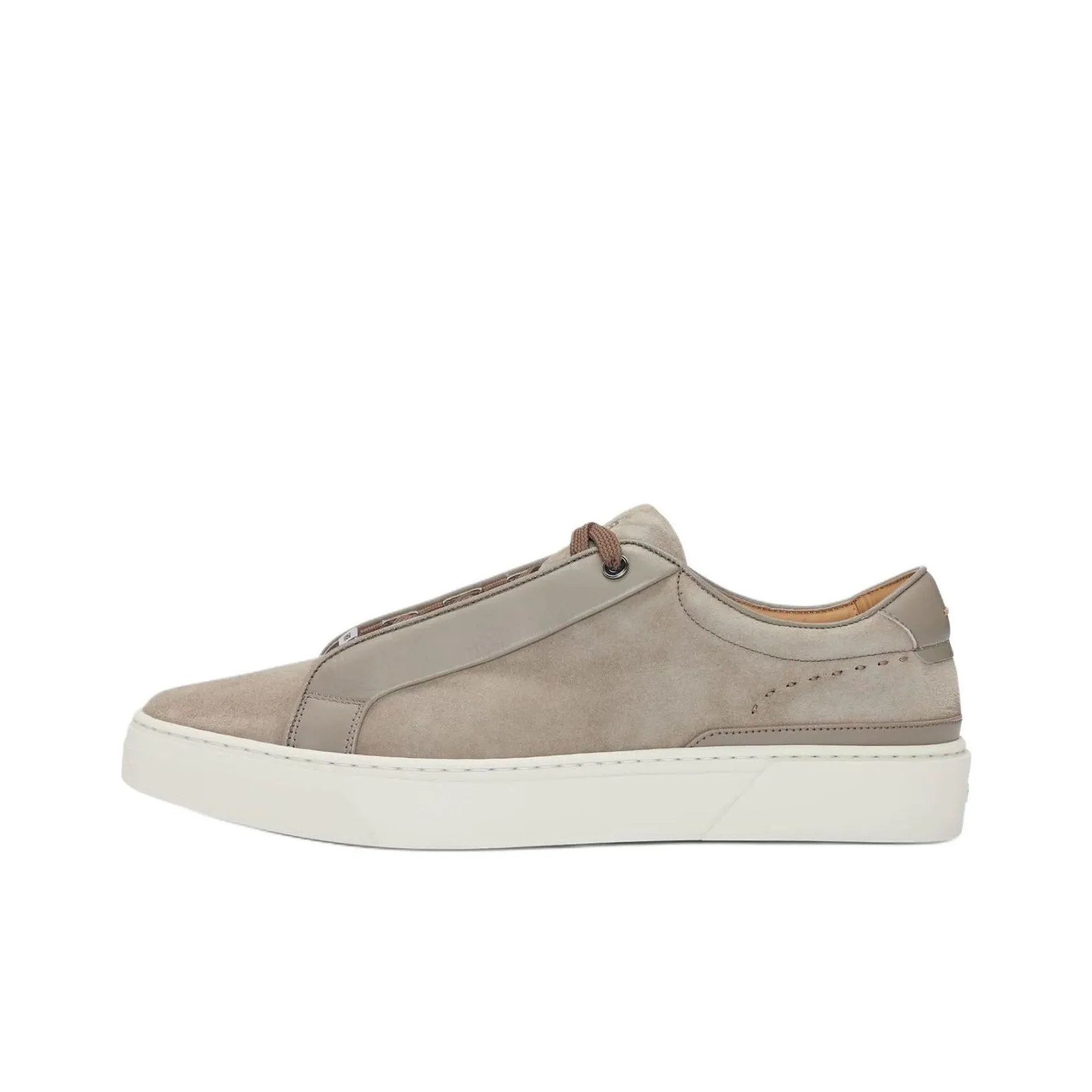 HUGO BOSS Low Top Skateboard Shoes Men's Gray