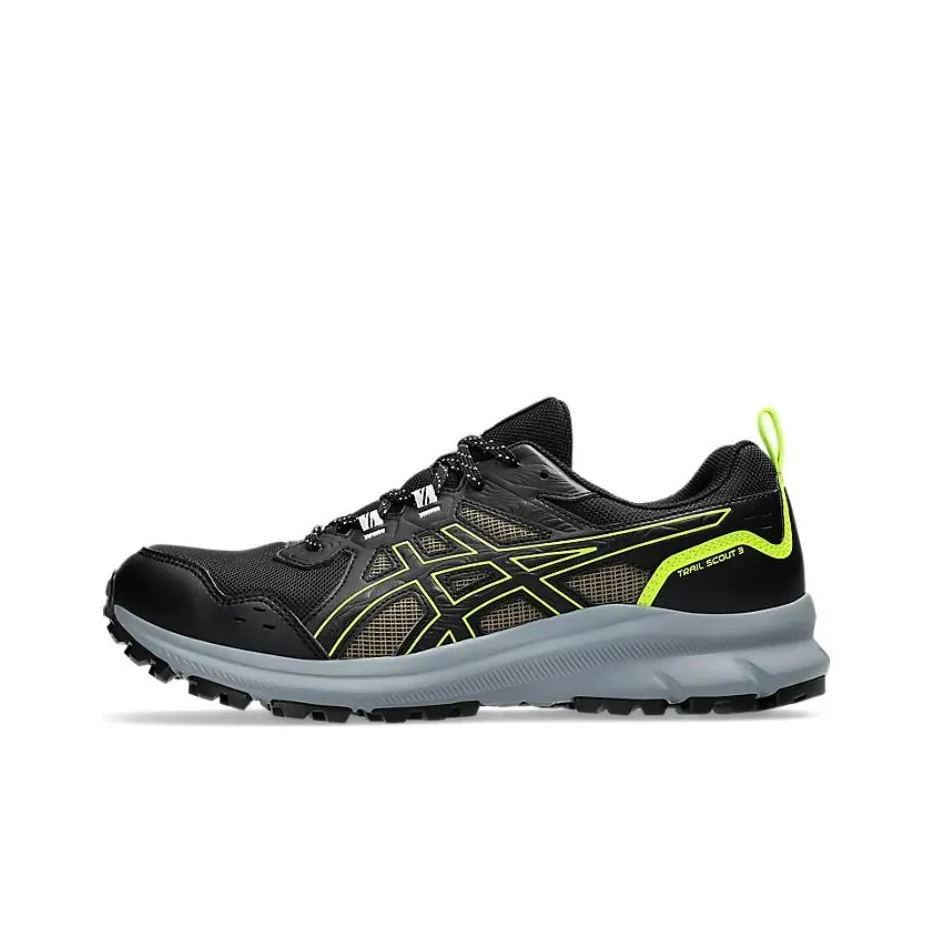 Asics Trail Scout 3 Black Safety Yellow