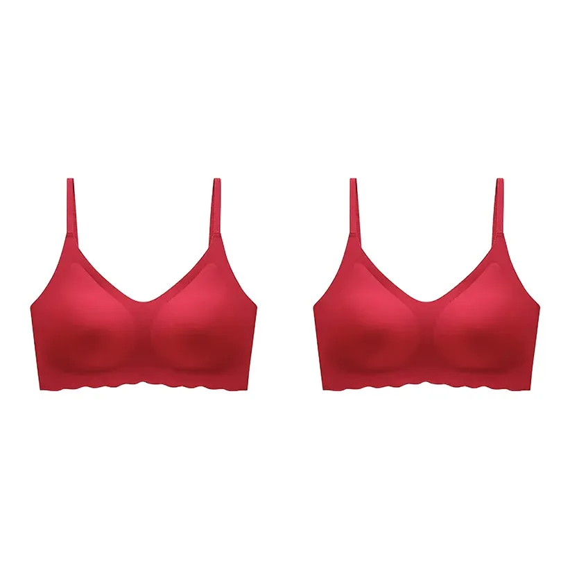 GRACEWELL Бюстгальтер Женский 2 упаковки красный свечение