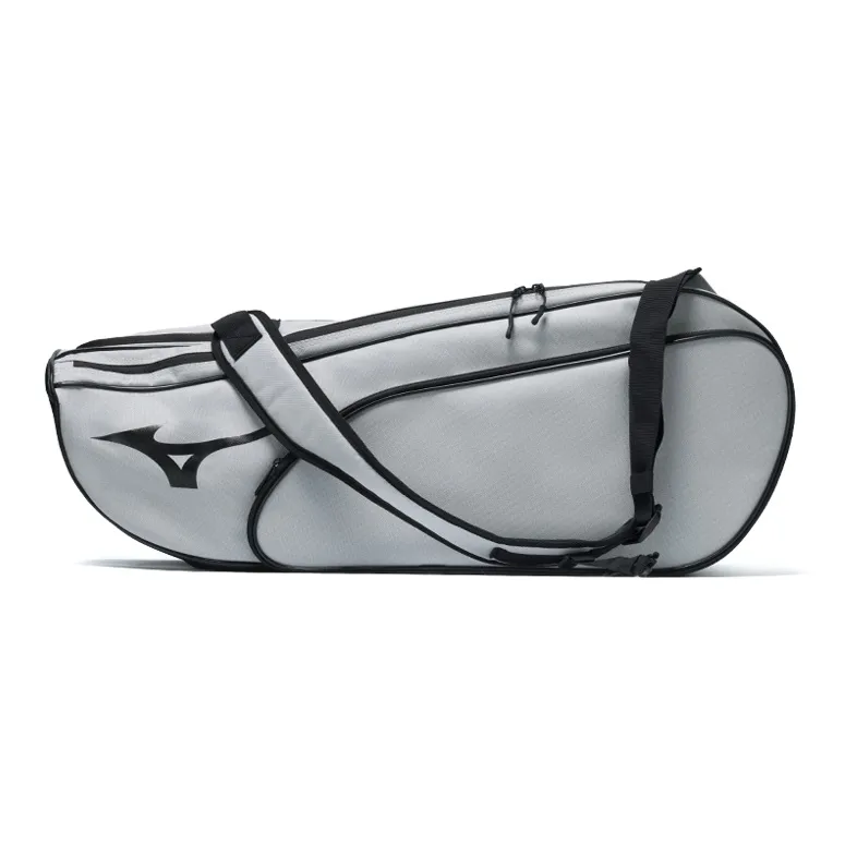 Mizuno Ткань Бадминтон Сумка Рюкзак Стандартный Унисекс Средний Серый