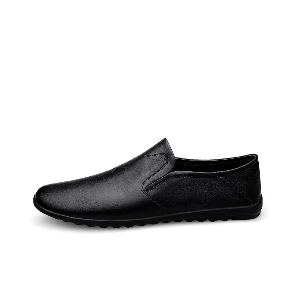Bull charm Dress Shoes Men's Low Top Black/Dark Brown/Red Brown