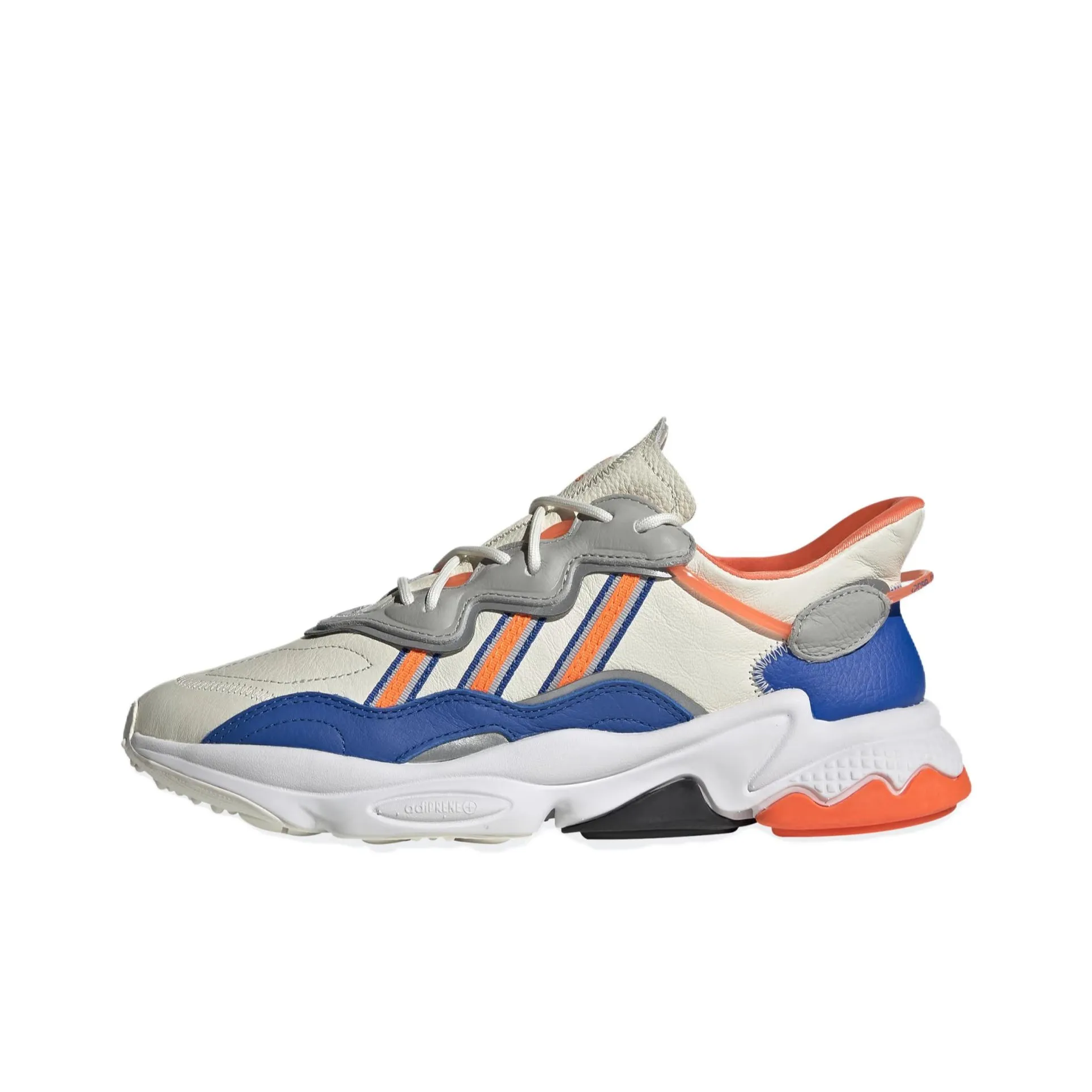Adidas Originals Ozweego Низ Прочный Устойчивый к истиранию Низкий Топ Повседневный Мужской Оранжевый Синий Белый