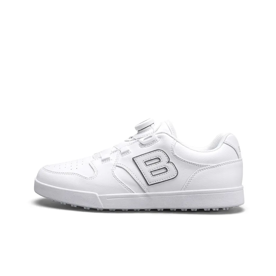 Birdie Cushioning, Slip Resistant, Abrasion Resistant, Lightweight, Rebound Golf Shoes Wei Men's White