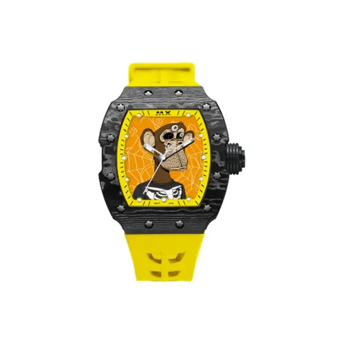 Mx Автоматический Механический Movement Унисекс Часы 41mm*47mm Желтые
