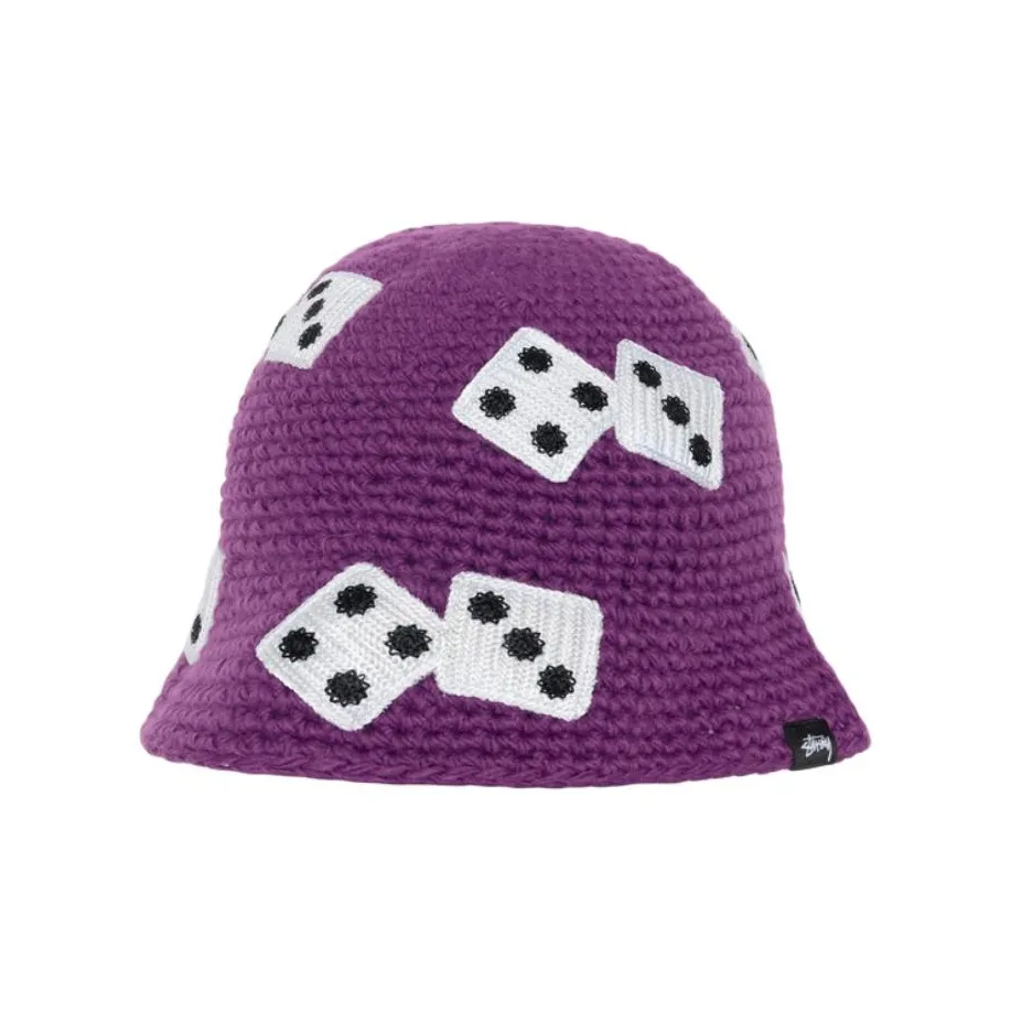 Stussy Dice Knit Bucket Hat