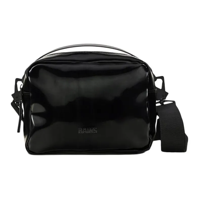 Rains Водонепроницаемый материал Сумка через плечо Сумка Обычная Унисекс Черная