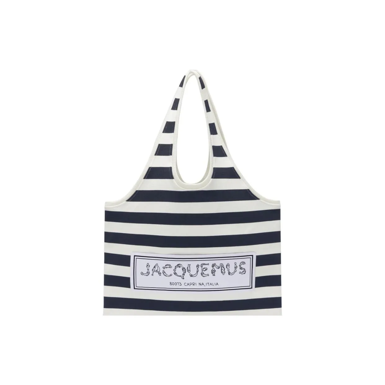 Jacquemus Le Sac Marcel Striped Tote Bag