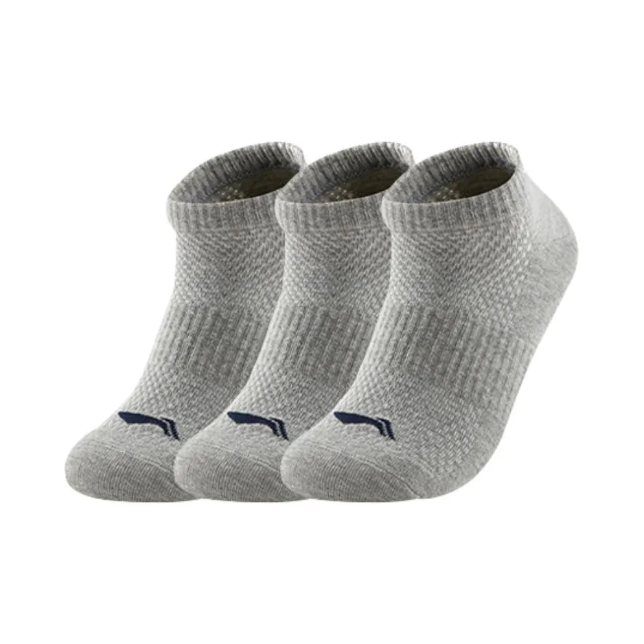 Лайнер Беговые Носки Унисекс 3 Пачки Серый