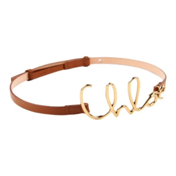 Chloé Iconic Small Buckled Belt
